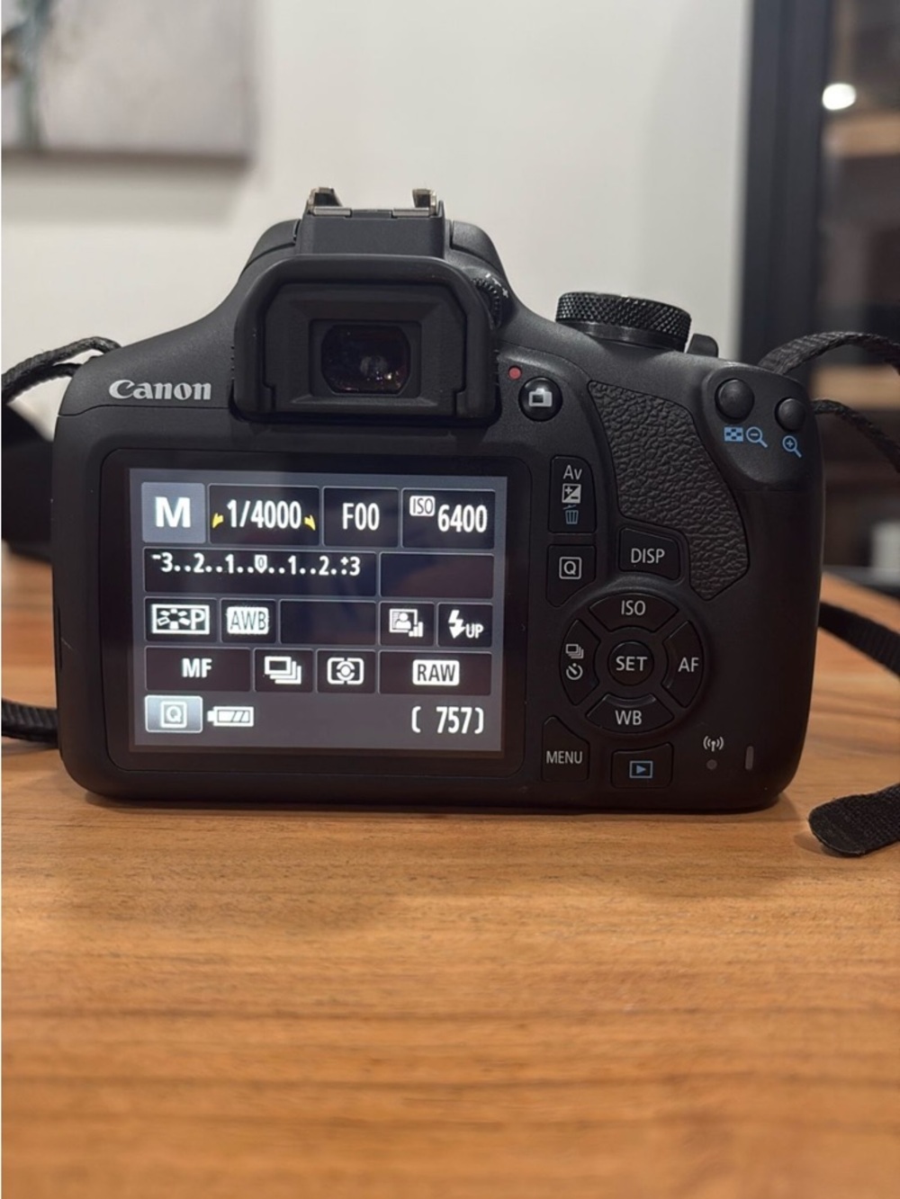 Canon DSLR Camera - Black